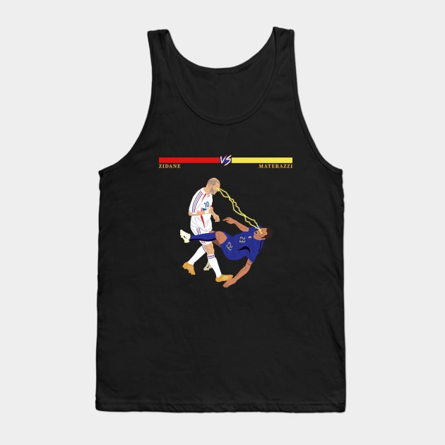 ZIDANE VS MATERAZZI ICONIC MOMENTS Tank Top by nankeedal